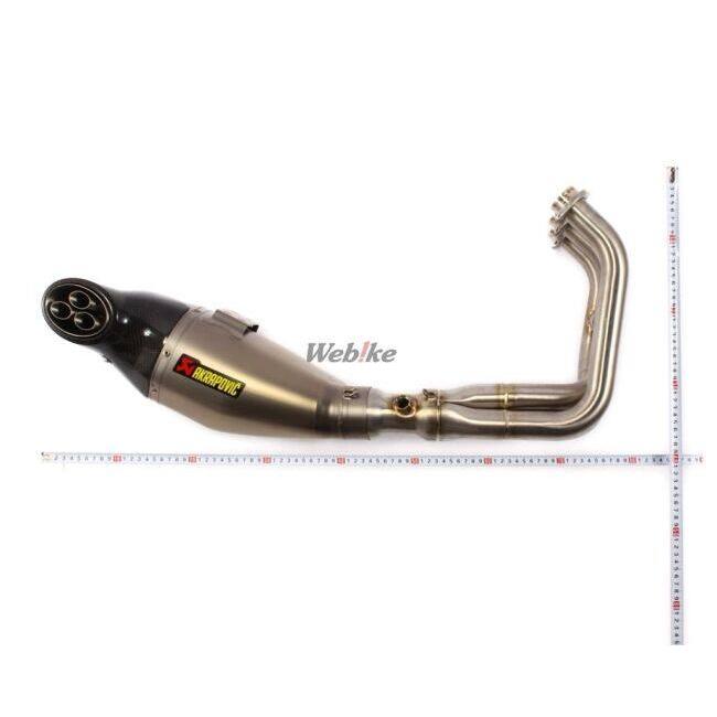 AKRAPOVIC（アクラポビッチ） 政府認証マフラー レーシングライン (3-1