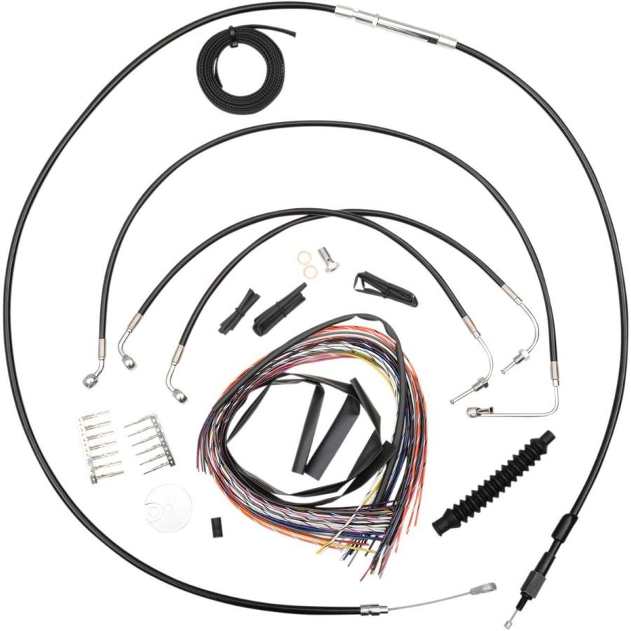 LA CHOPPERS エルエーチョッパーズ ケーブルキット CB 15-17” SG 2014-2017用 【CABLE KT 15-17”14-17SG [0610-1217]】 ワイヤーキット ハンドル周辺パーツ