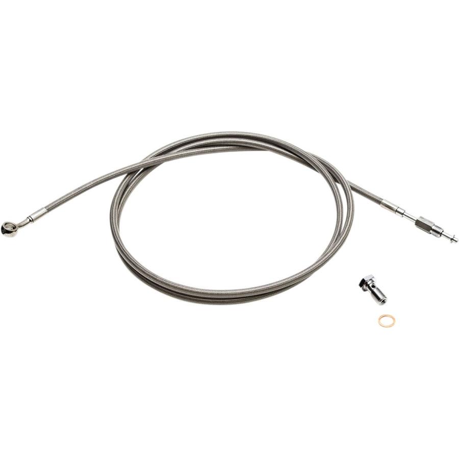 ブランド登録なし - 天使の都市 CHOPPERS エルエーチョッパーズ クラッチペダル有線テレビ BCH ステンレス鋼 CVO【CABLE CLTCH SS CVO [0652-2017]】 クラッチペダル針金 手持ち部分境界線の外側部分品 手持ち部分 車、バイク、自転車-クラッチワイヤー