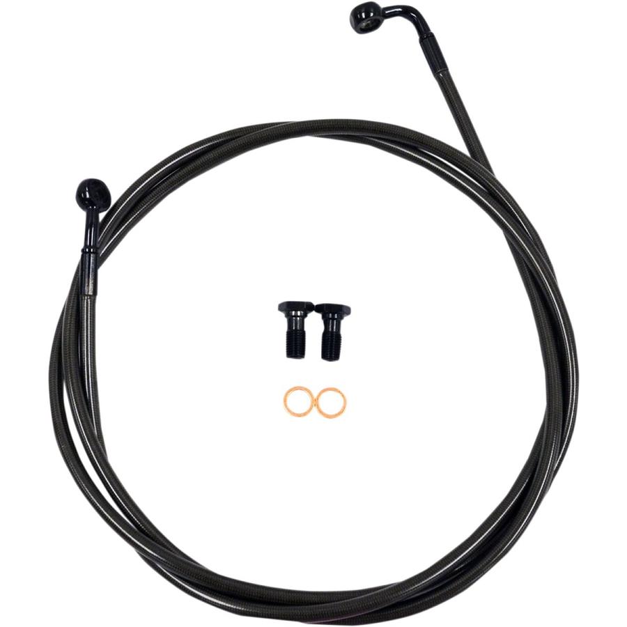 LA CHOPPERS エルエーチョッパーズ ブレーキラインキット ミッドナイトモデル 12-14” ST 1996-2014用 【BRKELINES MN12-14 96-14ST [1741-4370]】 ブレーキ