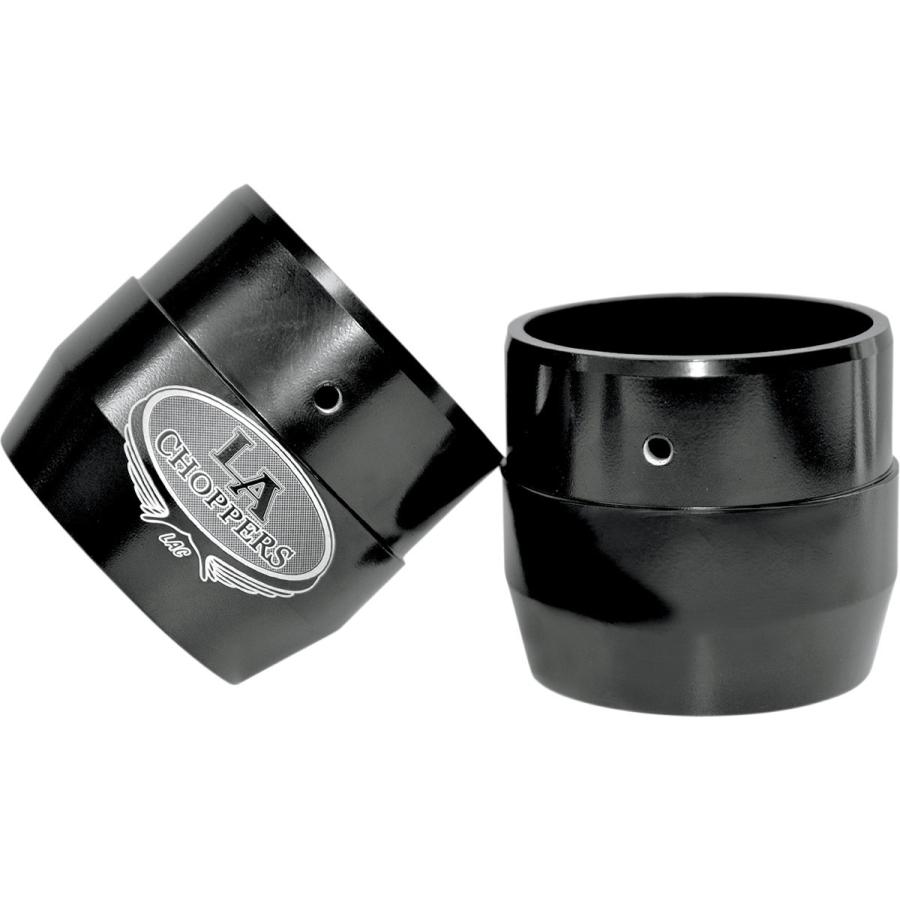 LA CHOPPERS エルエーチョッパーズ エンドキャップ補修 LAC 4” ブラック 【ENDCAP REPL BLK [1860-0551]】 マフラーエンドキャップ マフラー