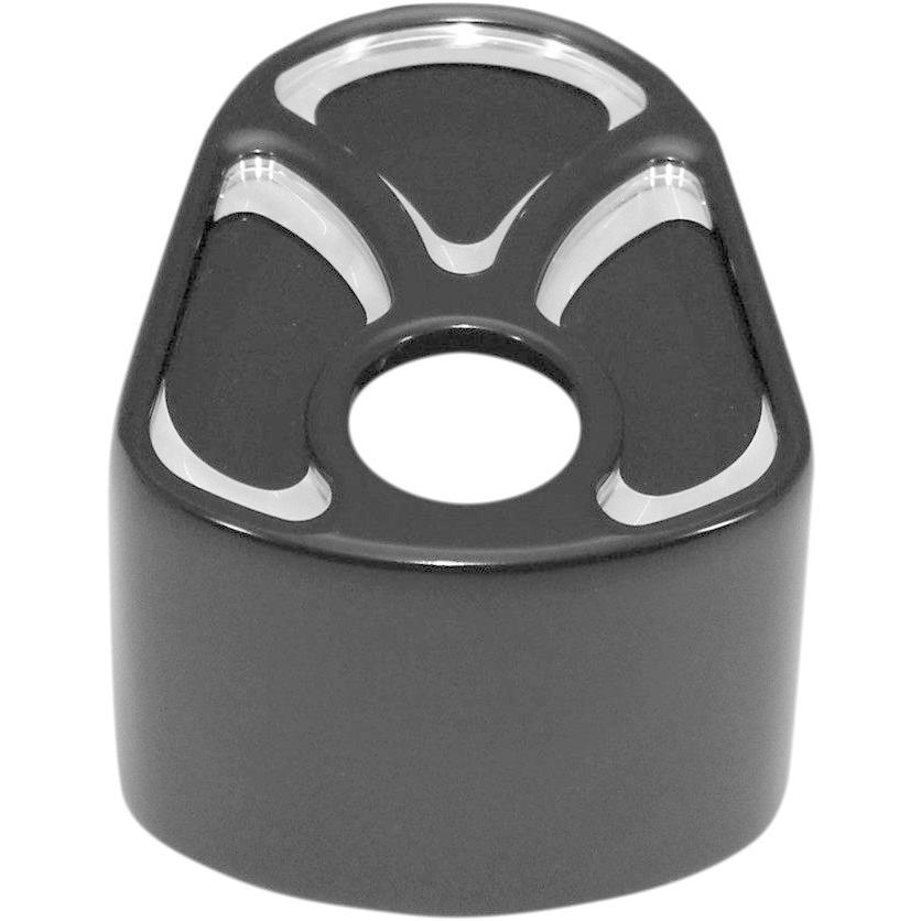 CARL BROUHARD DESIGNS カールブラウハードデザイン イグニッションカバー ブラック SPIROモデル 2007-2013用【COVER IGN SPIRO 7-13 B [2106-0390]】 外装