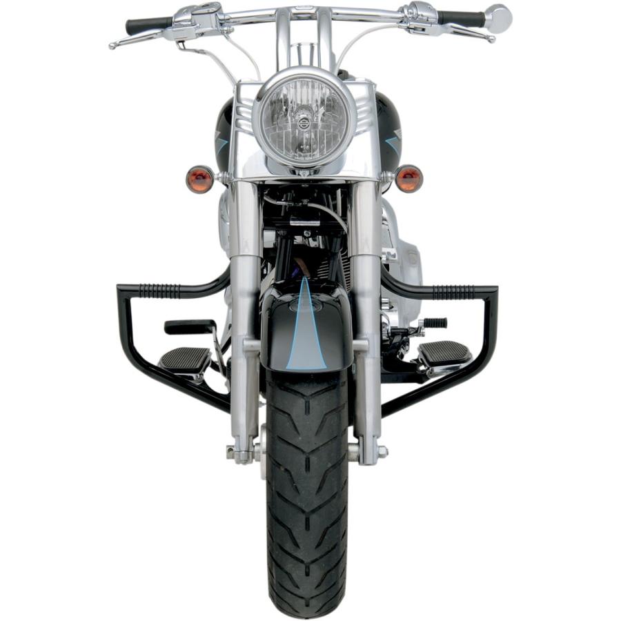 LINDBY リンビー ハイウェイバー ブラック FLST 2000-17用【LINBAR 00-17 BLK [0505-1138]】 HARLEY-DAVIDSON ハーレーダビッドソン エンジンガード フレーム