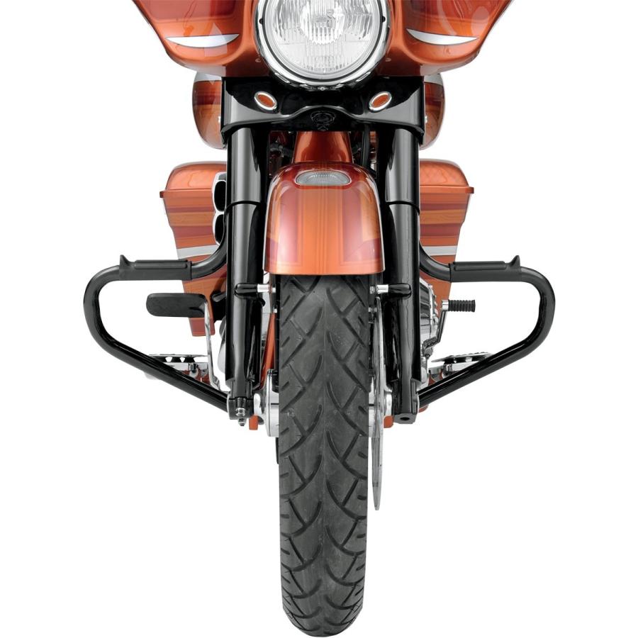 ブランド登録なし - LINDBY リンビー マルチ赤ちょうちん 97-17 FLHT 黒いこと 【MULTIBAR BLK [1624-0170]】 HARLEY-DAVIDSON ハーレーダビッドソン 発動機差し固める ひな型 フレーム-クラッシュパッド-バイク