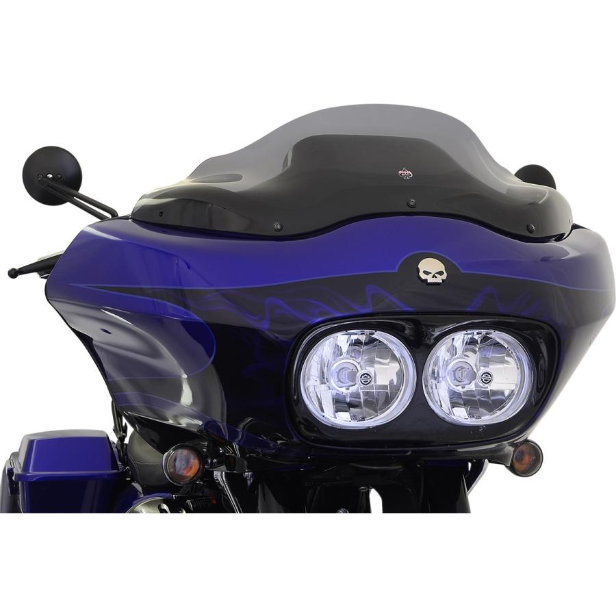 KLOCK WERKS クロックワークス ウインドシールド FLAREモデル スモーク FLTR 1998-2013用【FLARE W/S 98-13FLTR SMOK [2310-0214]】 スクリーン 外装_2