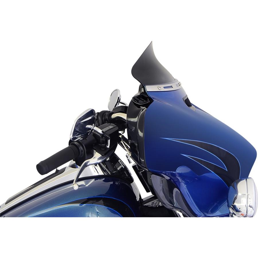 KLOCK WERKS クロックワークス ウインドシールド +5 ブラック FLARE 2014-17用【WSHLD 14-17 BK [2310-0571]】 HARLEY-DAVIDSON ハーレーダビッドソン 外装