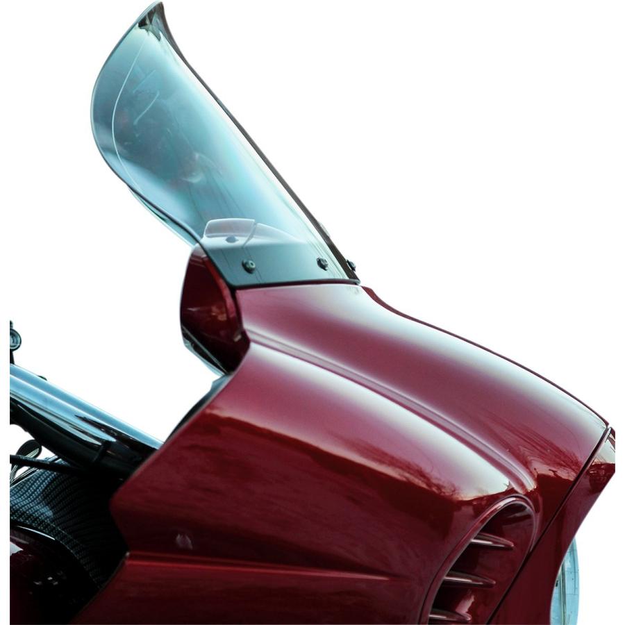 ブランド登録なし - KLOCK WERKS 時辰儀ワークス 陳列窓遮蔽物 FLARE模範例 11+VAQ 12C 【WINDSHIELD FLR [2312-0346]】 KAWASAKI カワサキ 映写幕 飾りつけ 外装パーツ-車、バイク、自転車-バイク