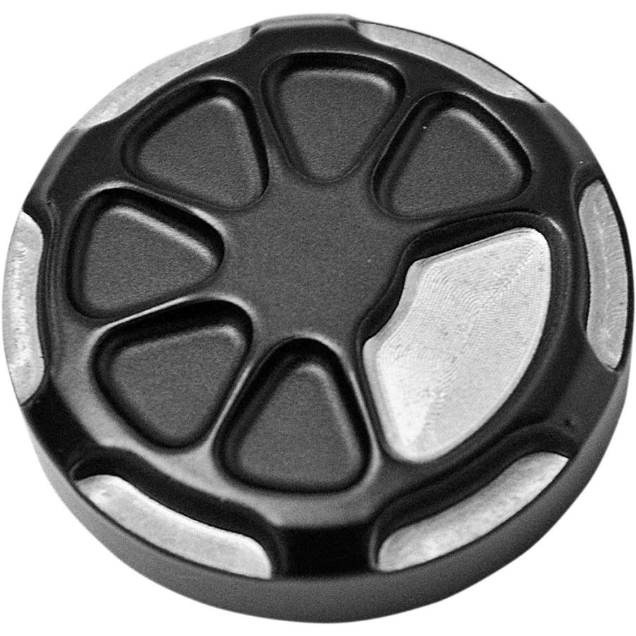 FUSION BY LA CHOPPERS フュージョンバイエルエーチョッパーズ ディップスティックカバー BM FL 1994-2006用【COVER DIPSTICK 94-06FL [0710-0232]】 エンジン