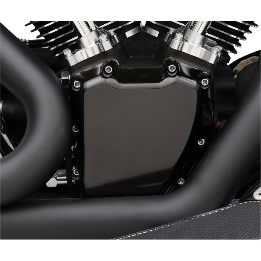 COVINGTONS コビングトン ツインカムシャフトカバー スムース ブラック 【COVER TWINCAM SMOOTH BLK [0940-1350]】 HARLEY-DAVIDSON ハーレーダビッドソンの画像