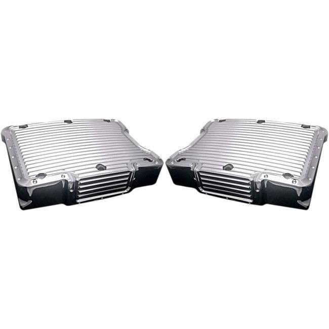 COVINGTONS コビングトン ロッカーボックスカバー T／C ディンプル クローム 【COVERS RKR BX T/C DIM CHR [0940-1357]】 カムカバー・カムシャフトカバー