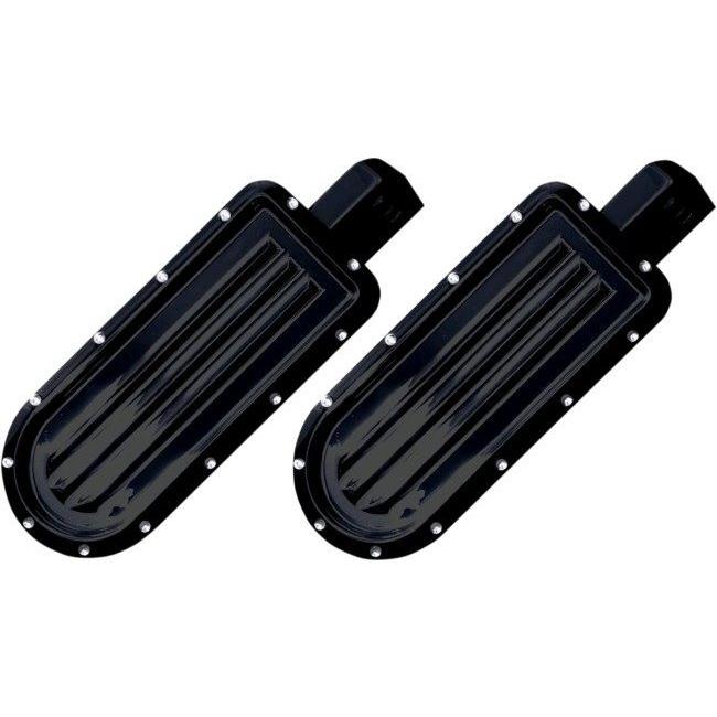 COVINGTONS コビングトン リアステップセット ディンプル ブラック ペア【PEGS REAR DIMP BLACK PAIR [1620-1089]】 タンデムステップ・タンデムブラケット