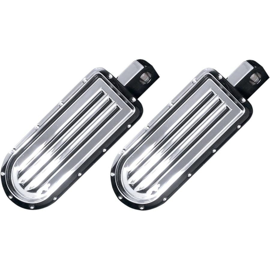 COVINGTONS コビングトン リアステップセット ディンプル クローム ペア【PEGS REAR DIMP CHR PAIR [1620-1090]】 タンデムステップ・タンデムブラケット