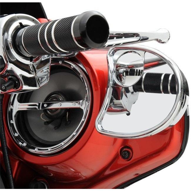 COVINGTONS コビングトン スピーカーグリル ディンプル クローム 2014-17用【GRILLS SPKR 14-17 DMPL CH [4405-0373]】 HARLEY-DAVIDSON ハーレーダビッドソン