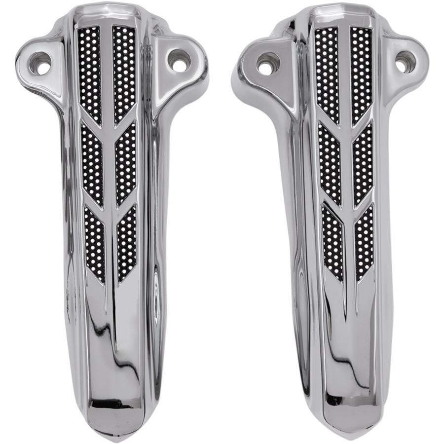 CIRO チロ ロワーレッグカバー クローム 【COVER LOWER LEG CHR [0403-0134]】 HARLEY-DAVIDSON ハーレーダビッドソン フォークブーツ・フォークカバー 足回り