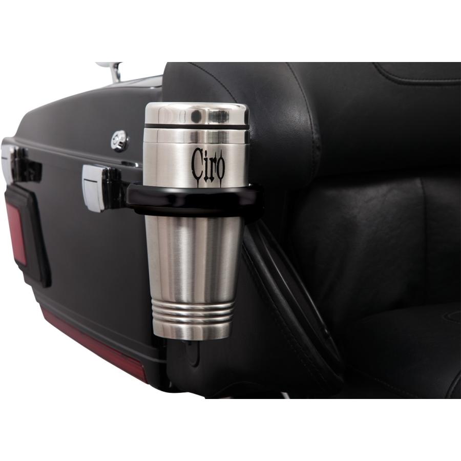 CIRO チロ カップホルダー パス 14-ブラック 【HOLDER CUP PASS 14-BLK [0636-0089]】 HARLEY-DAVIDSON ハーレーダビッドソン その他グッズ バイク関連グッズ