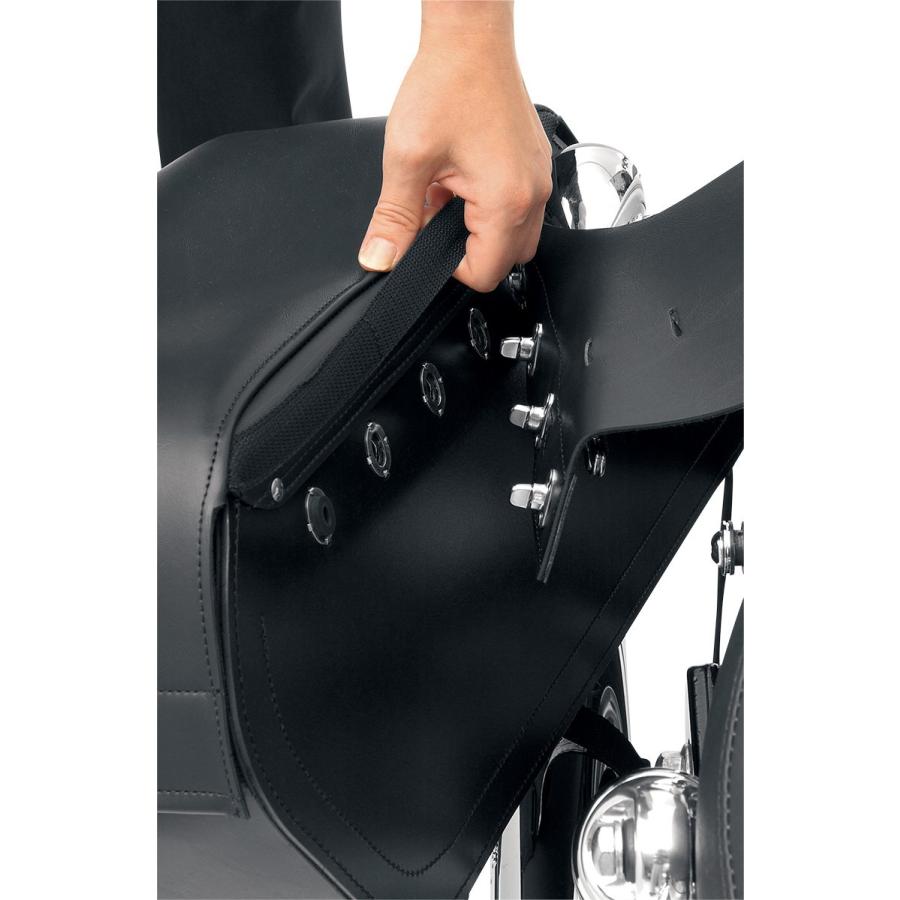 SADDLEMEN サドルメン サドルバッグ CRSN SLNT XJB 【SADDLEBAG-CRSN [3501-0309]】 サイドバッグ 車体用バッグ・ケース_1