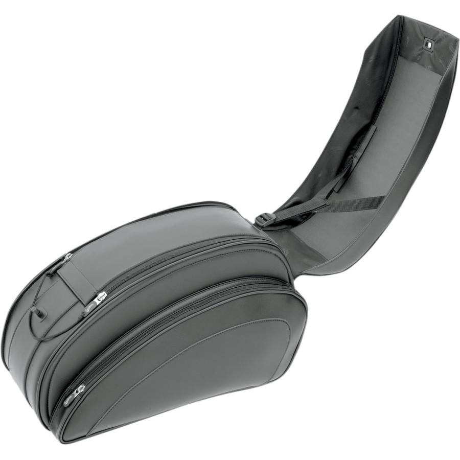 SADDLEMEN サドルメン サドルバッグ デラックス カスタム HRDW付き 【S-BAG DELUXE CSTM W/HRDW [3501-0718]】 サイドバッグ 車体用バッグ・ケース_2