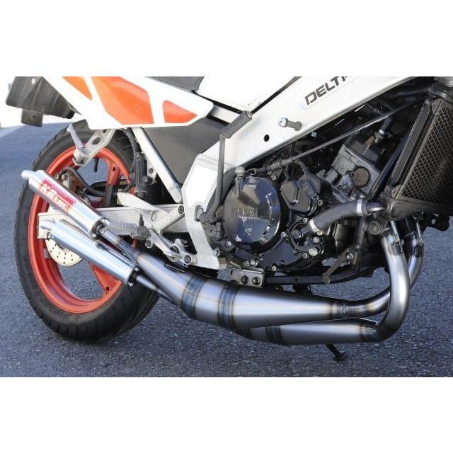 K2TEC ケイツーテック 右2本クロスチャンバー TYPE-1 TZR250 YAMAHA ヤマハ チャンバー マフラー_1