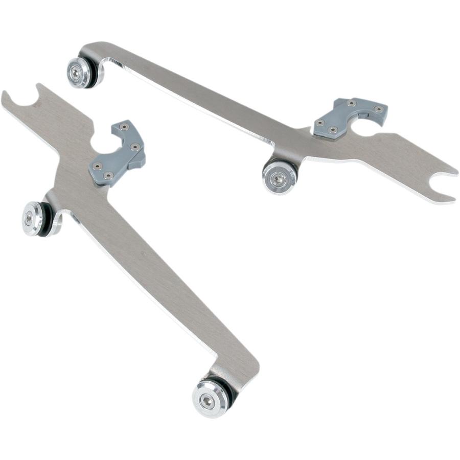 MEMPHIS SHADES メンフィスシェイズ プレートキット トリガーロック ステンレス VSTR1300用【PLATE KIT TL S/S VSTR1300 [2321-0058]】 YAMAHA ヤマハ 外装