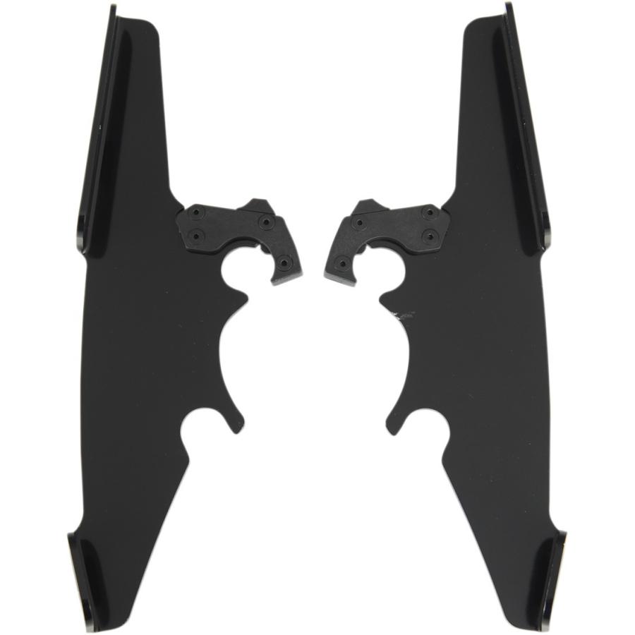 MEMPHIS SHADES メンフィスシェイズ プレートキット ブラック BW SABRE【PLATE KIT SABRE BLK [2321-0101]】 HONDA ホンダ スクリーン取付けステー・部品 外装