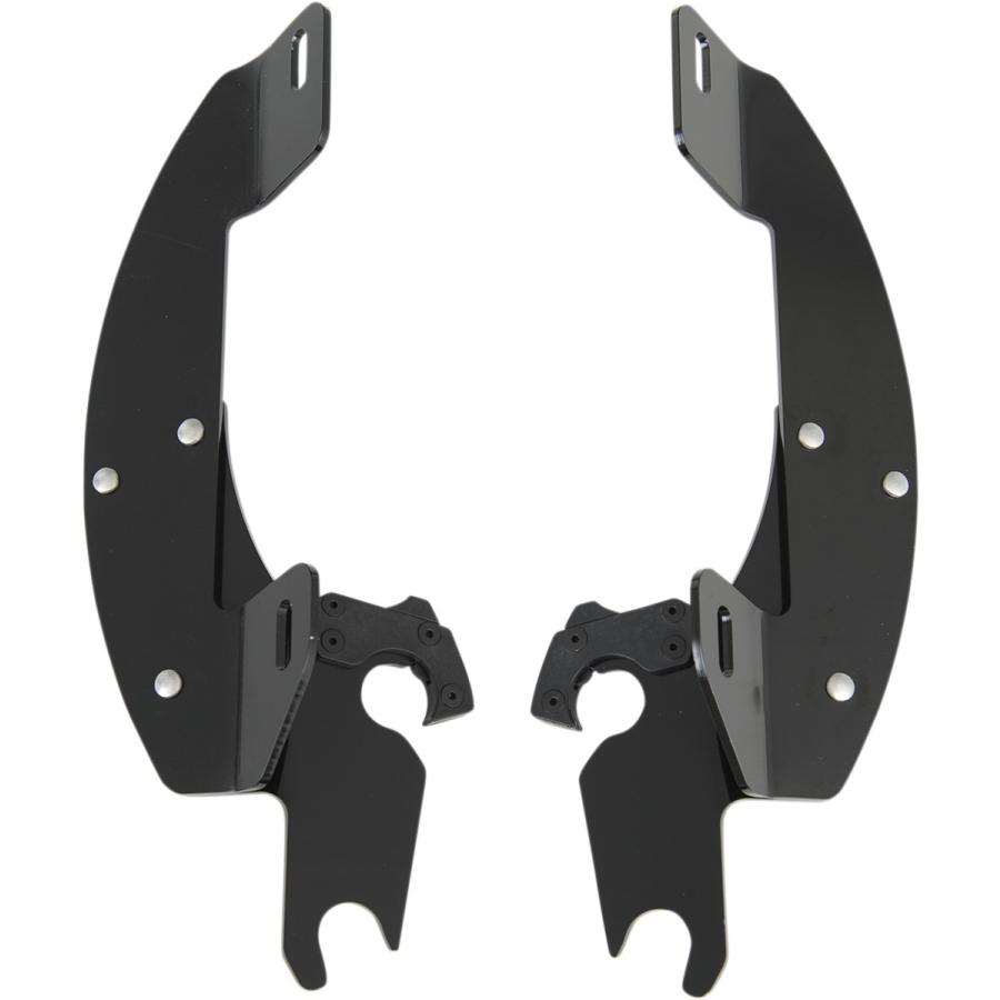 MEMPHIS SHADES メンフィスシェイズ プレートキット ブラック BW XV16/17【PLATE KIT XV16/17 BLK [2321-0115]】 スクリーン取付けステー・部品 外装