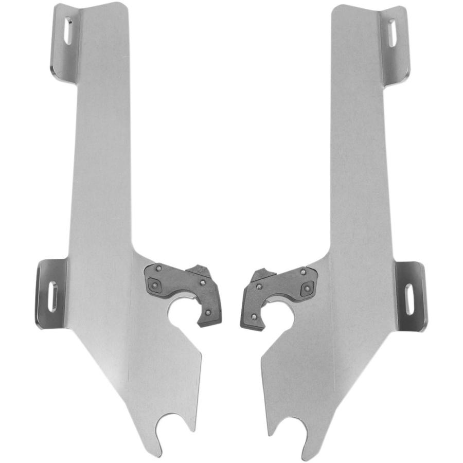 MEMPHIS SHADES メンフィスシェイズ プレートキット ポリッシュ BW VTX1800【PLATE KIT VTX1800 POL [2321-0129]】 HONDA ホンダ スクリーン取付けステー・部品