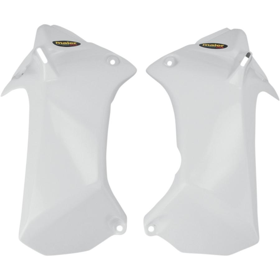 MAIER メイヤー スクープ ラジエーター YFZ450R 09 ホワイト【SCOOPS RAD WHT [0521-0845]】 2009 - 2010 YAMAHA ヤマハ 冷却関連 エンジン