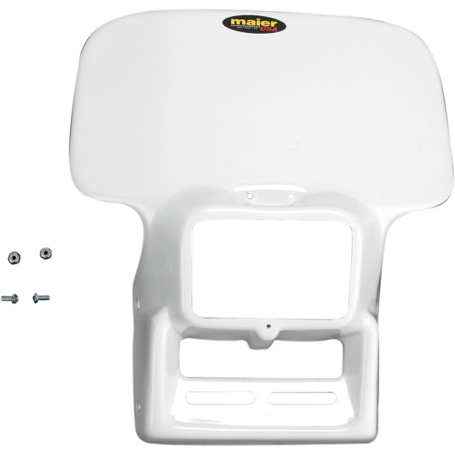 MAIER メイヤー ヘッドライト シェル XR’S ホワイト 【HDLIGHT SHELL WHITE [M12200W]】 XR200R 1986 - 1988 XR250R XR350R 1983 1985 XR600R 2000 カウル関連 | ブランド登録なし