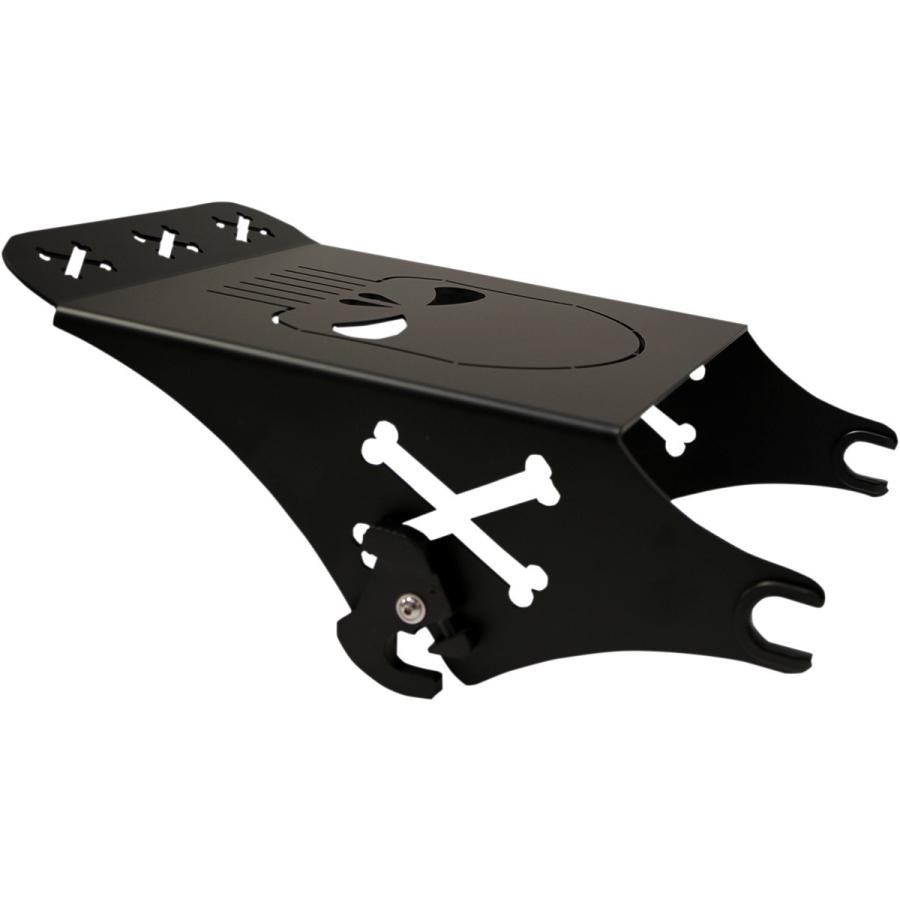 PRO PAD プロパッド ラックスカル フラット ブラック 【RACK SKULL FLAT BLACK】 HARLEY-DAVIDSON ハーレーダビッドソン リアキャリア 外装