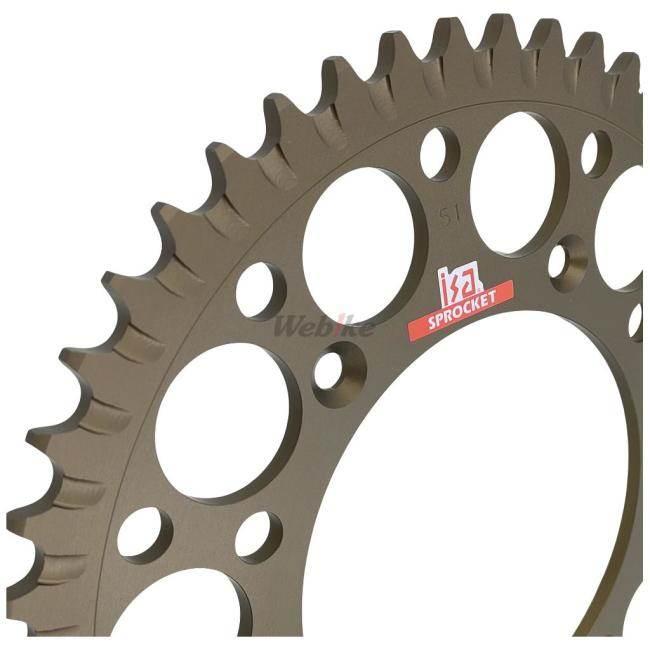 ISA アイエスエー リアスプロケット 【ドリブンスプロケット】 丁数：51 X-Trainer RR4T RR2T Enduro 2T BETA ベータ ドリブンスプロケット・リアスプロケット | ISA | 02