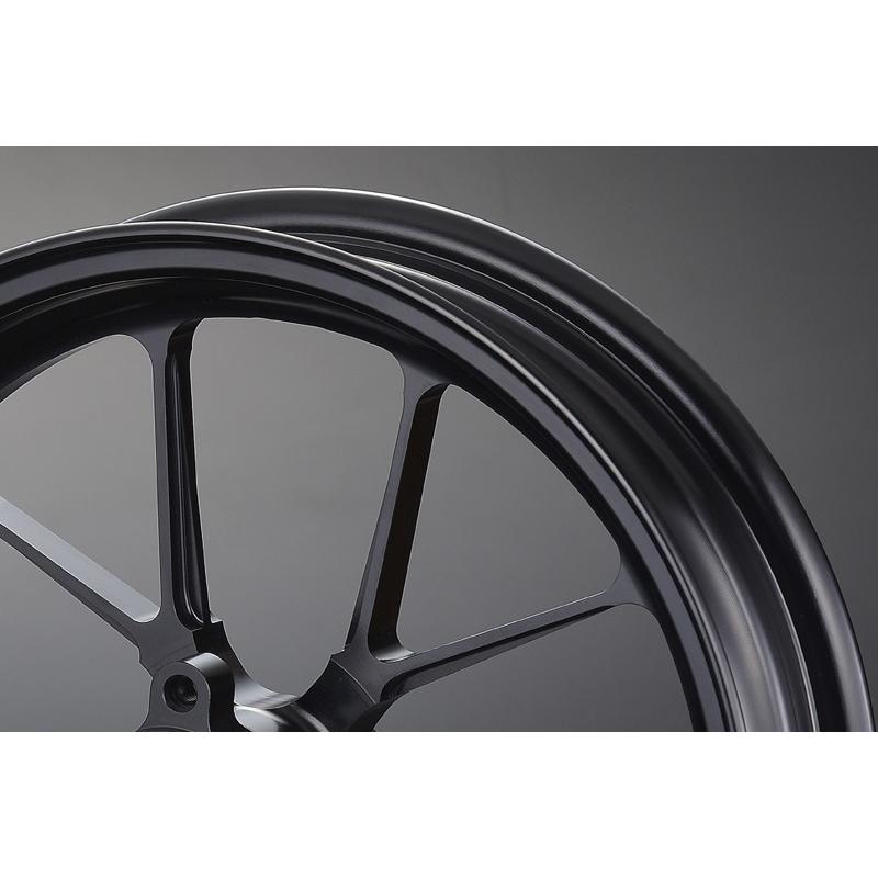 OVER オーヴァー アルミ鍛造ホイール GP-TEN フロント用単体 カラー：ブラック グロム HONDA ホンダ ホイール ホイール関連 足回り