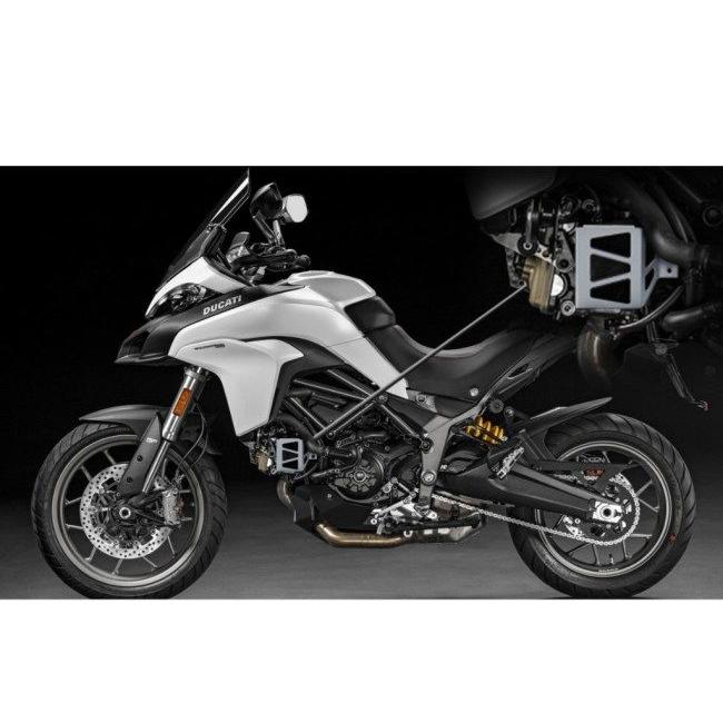 DUCABIKE (DBK) ドゥカバイク (ディービーケー) キャニスタープロテクター カラー：シルバー MULTISTRADA 950 S V2 DUCATI ドゥカティ フレーム_2
