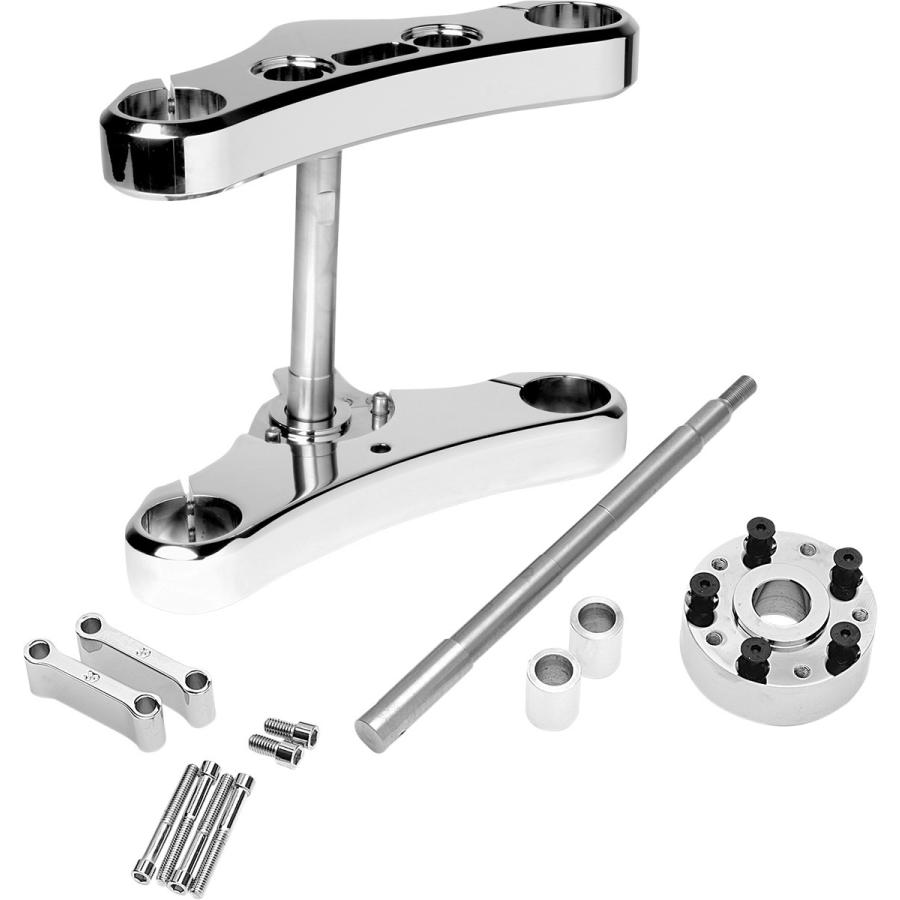 ACCUTRONIX アキュトロニクス トリプルツリー 06-17FXD 5度【TRIPLE TREE 5DEG [0408-0224]】 HARLEY-DAVIDSON ハーレーダビッドソン ハンドル