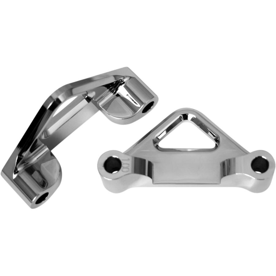ACCUTRONIX アキュトロニクス フェンダーマウントスペーサー 1”クローム FLH【MOUNT FNDR FLH 1”CHR [1410-0059]】 HARLEY-DAVIDSON ハーレーダビッドソン