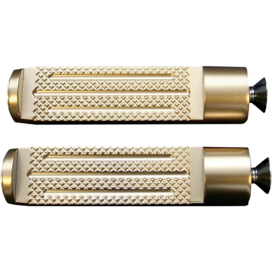 ACCUTRONIX アキュトロニクス ステップ ブラス ローレット MILL 【TOEPEG BRSS KNRLD [1603-0185]】 ステップバー 足回り