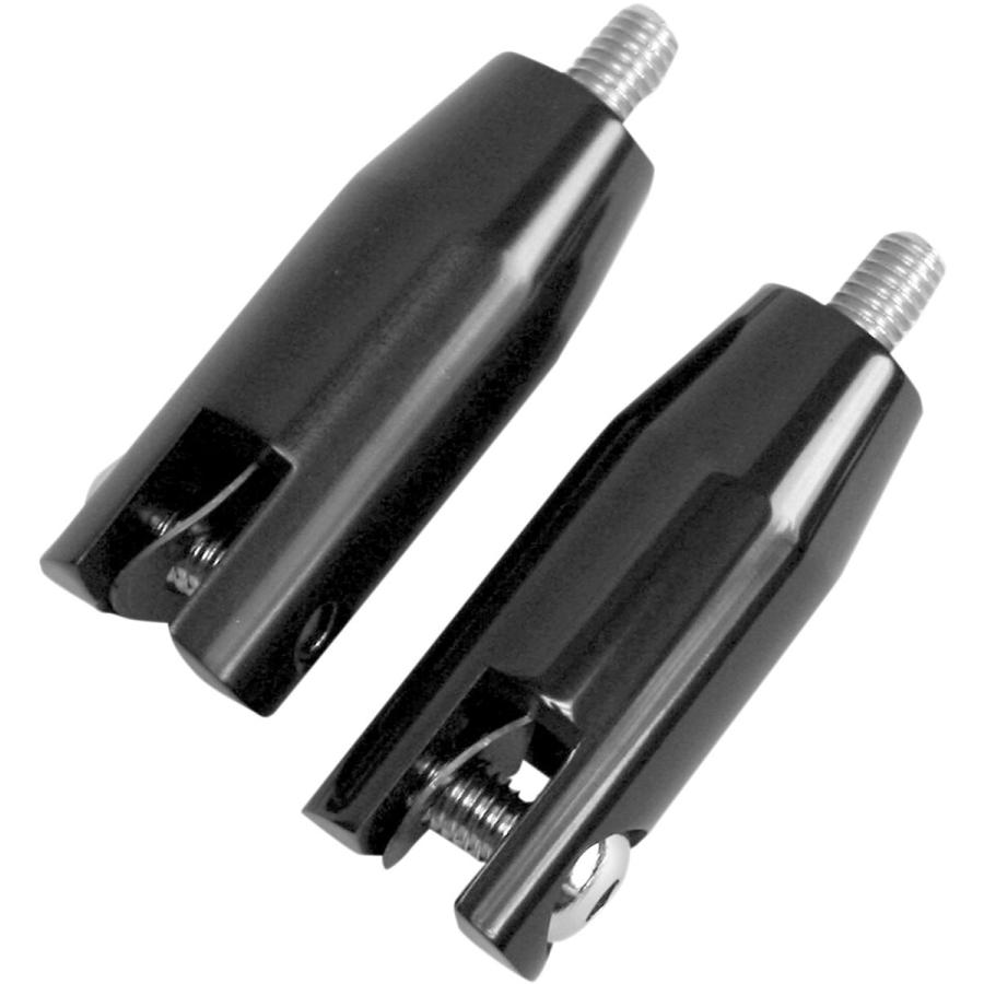 ACCUTRONIX アキュトロニクス ビレットステップマウント F/FL R ブラック 【MOUNTS FOOTPEG BK [1620-1242]】 HARLEY-DAVIDSON ハーレーダビッドソン ステップ