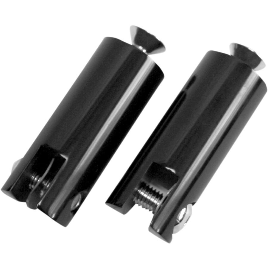 ACCUTRONIX アキュトロニクス フロントステップマウント ブラック 【MOUNTS FOOTPEG FT BK [1620-1243]】 その他ステップオプション・補修部品 ステップ 足回り