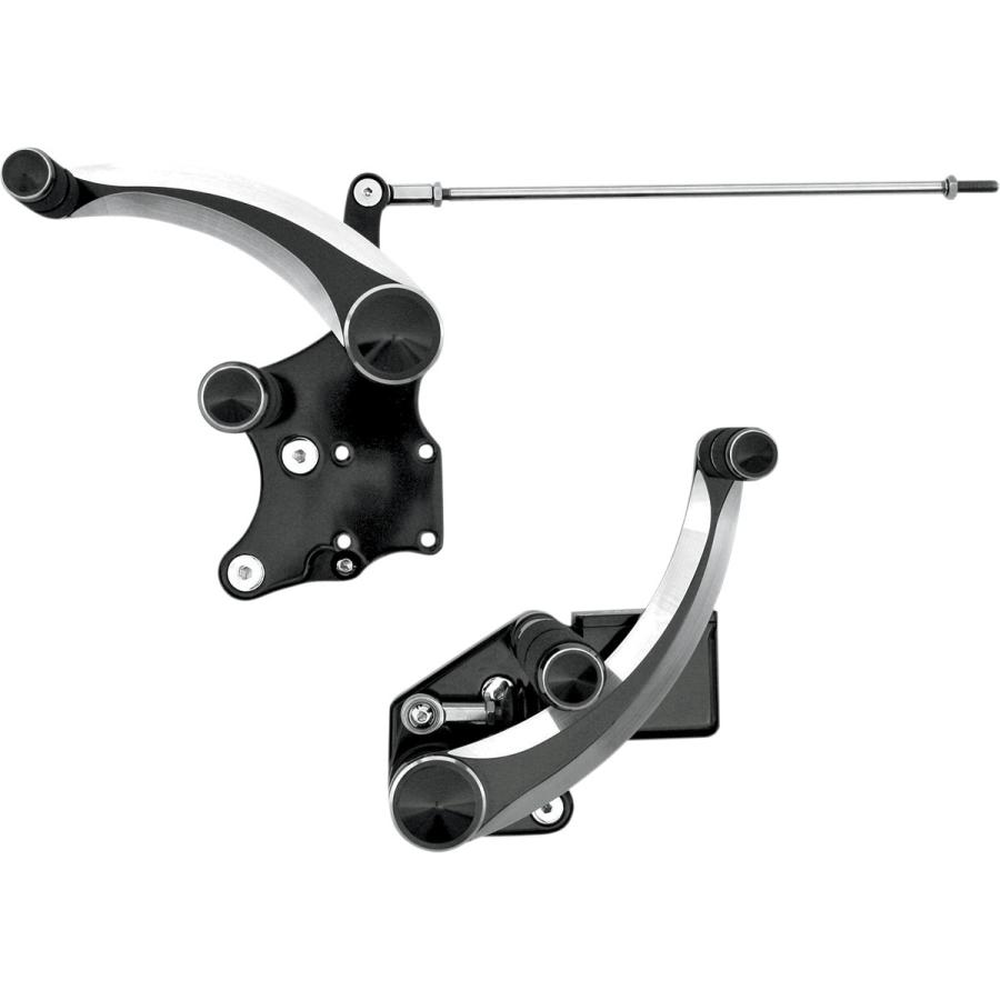 ACCUTRONIX アキュトロニクス フォワードコントロール DMD ブラック FXST 2000用【FWD CNTRL 00 BLK [1622-0213]】 HARLEY-DAVIDSON ハーレーダビッドソン