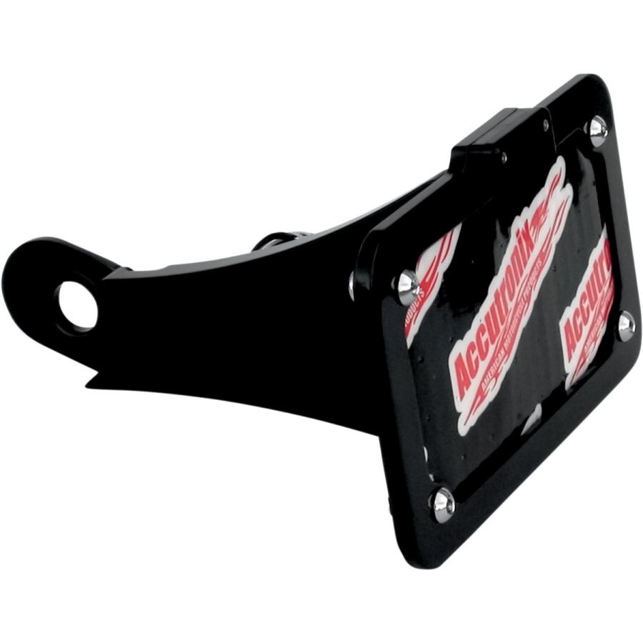 ACCUTRONIX アキュトロニクス ナンバープレートマウント HZ/VRT ブラック VICTORY【MOUNT LP VICT BK [2030-0699]】 Hammer 2006 - 2016 Highball Vegas 外装