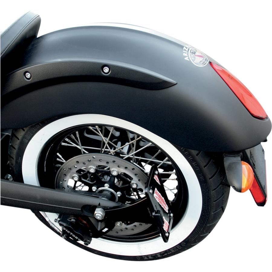 ACCUTRONIX アキュトロニクス ナンバープレートマウント HZ/VRT ブラック VICTORY【MOUNT LP VICT BK [2030-0699]】 Hammer 2006 - 2016 Highball Vegas 外装
