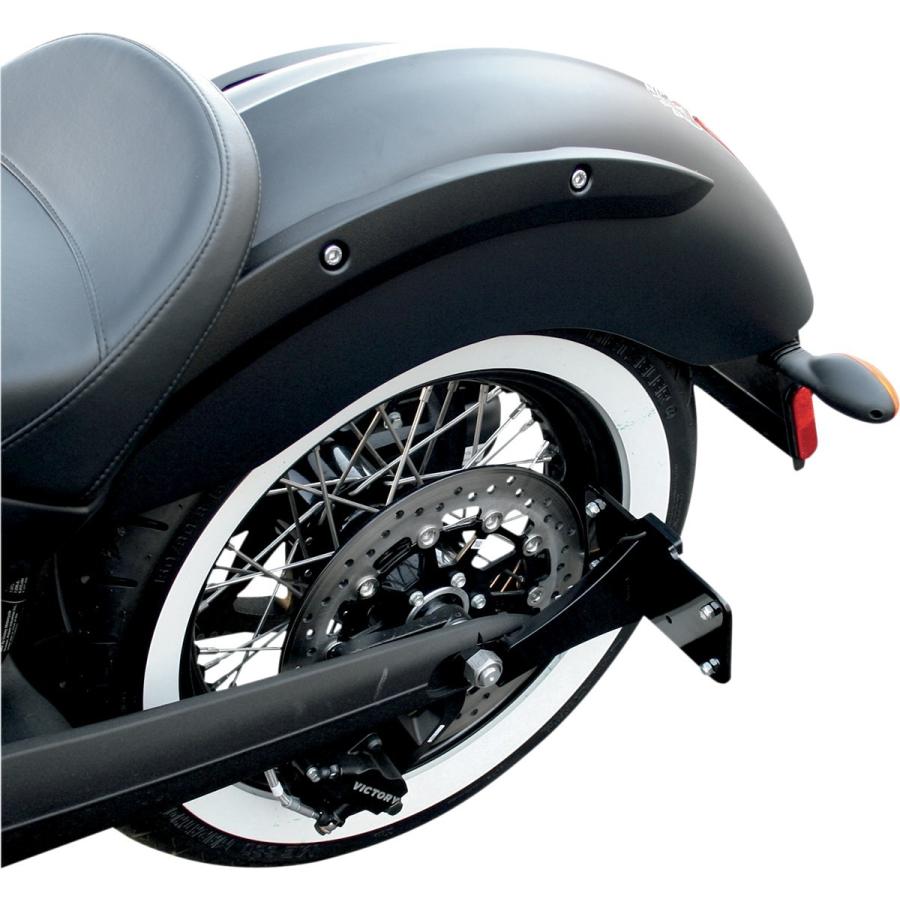 ACCUTRONIX アキュトロニクス ナンバープレートマウント HZ/VRT ブラック VICTORY【MOUNT LP VICT BK [2030-0699]】 Hammer 2006 - 2016 Highball Vegas 外装