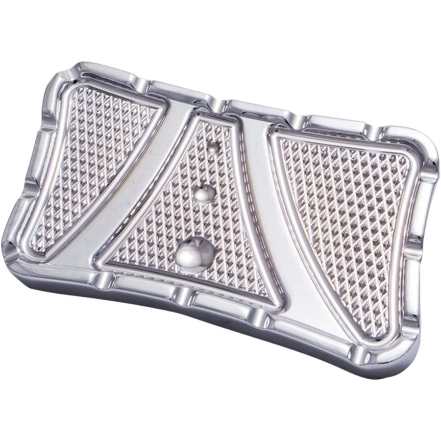 TRASK トラスク ブレーキパッド V-LINEモデル クローム FL【COVER BRAKE V-LINE FL CH [1611-0068]】 HARLEY-DAVIDSON ハーレーダビッドソン ブレーキペダル