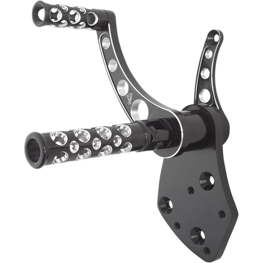 BATTISTINIS バチスチニス フォワードコントロール ブラック 1986-1999用【FWD CNTL 86-99 BLK [1622-0341]】 HARLEY-DAVIDSON ハーレーダビッドソン ステップ