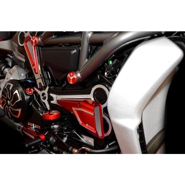DUCABIKE (DBK) ドゥカバイク (ディービーケー) ホリゾンタル エアインテーク カラー：ブラック XDIAVEL S DUCATI ドゥカティ サイドカウル・サイドカバー 外装