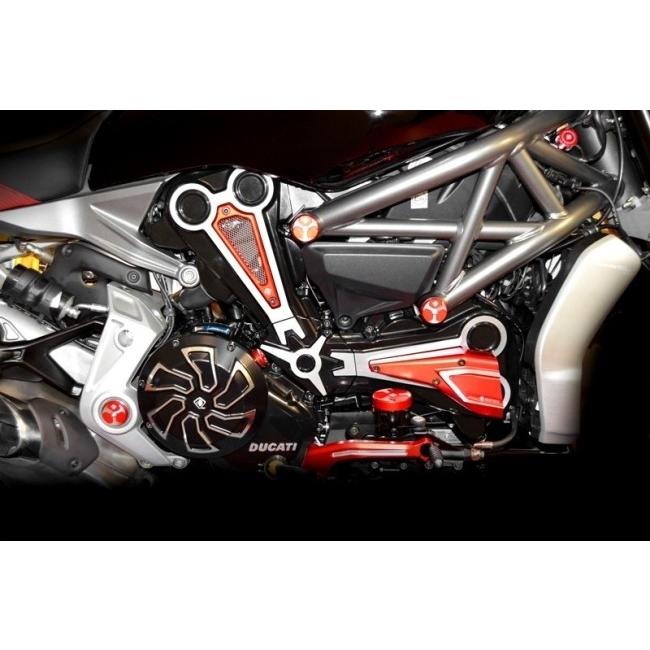 DUCABIKE (DBK) ドゥカバイク (ディービーケー) ホリゾンタル エアインテーク カラー：ブラック XDIAVEL S DUCATI ドゥカティ サイドカウル・サイドカバー 外装