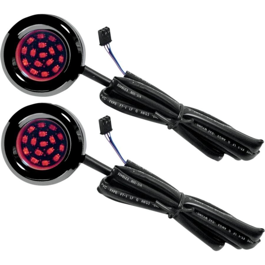 ブランド登録なし - CYCLE VISIONS 循環過程視力 御徒面子ともし火2 黒いこと L99-13FLT 【BAG LITES 2 BLK [2020-0384]】 HARLEY-DAVIDSON ハーレーダビッドソン ウインカー