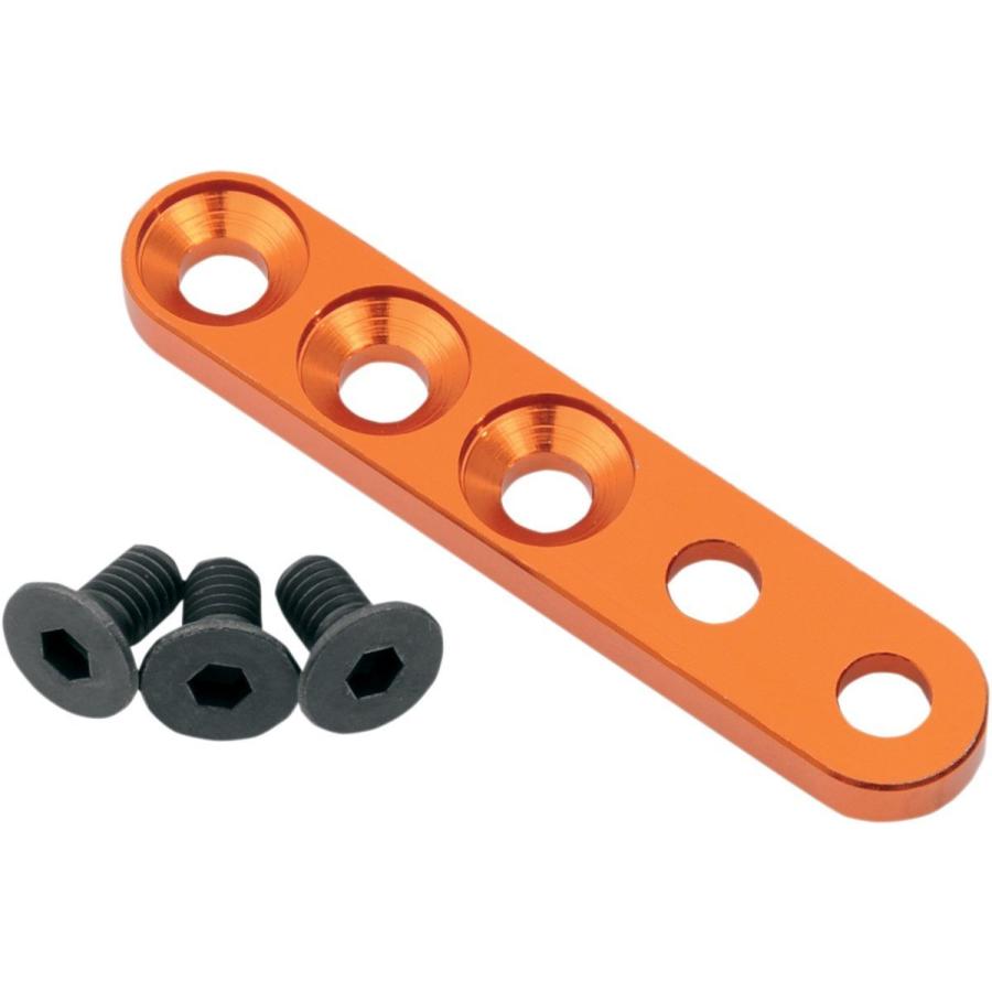 CYCLE PIRATES サイクルパイレーツ ストレートプレート オレンジ 【STRAIGHT PLATE ORANGE [1610-0159]】 汎用ステー | ブランド登録なし