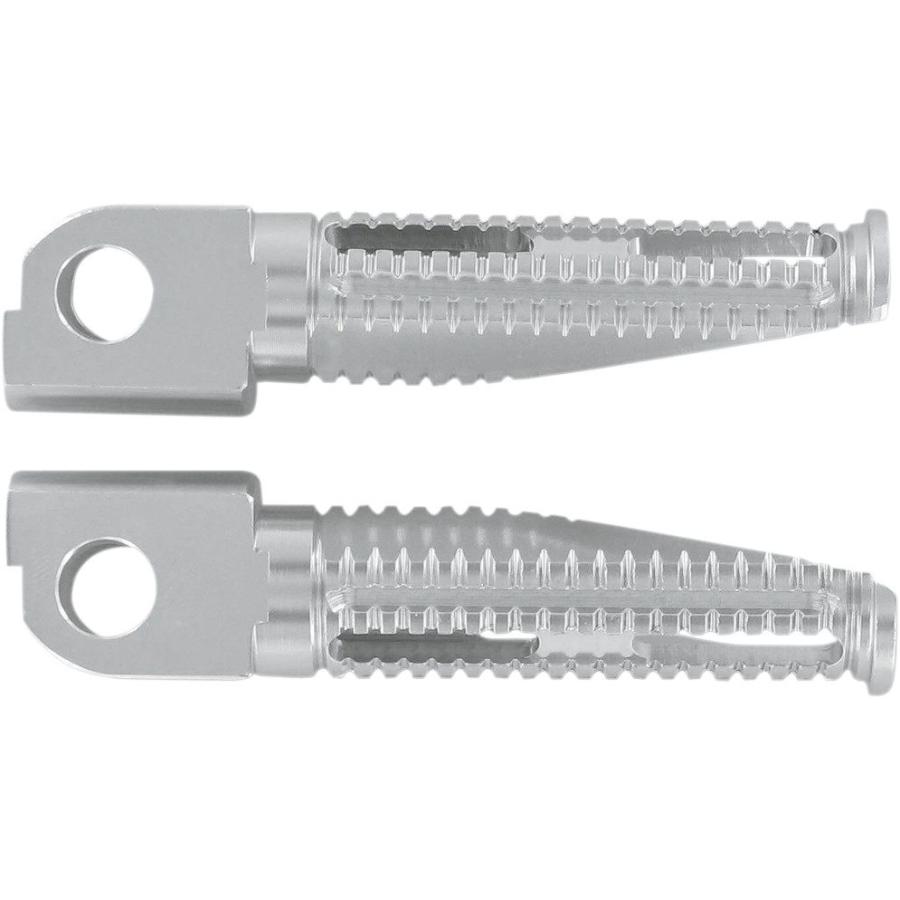 COMPETITION WERKES コンペティションワークス ステップ シルバー KAWASAKI 【COMP WRKS PEGS SIL， KAW [1GPK-S]】 カワサキ フットペグ 足回り | ブランド登録なし