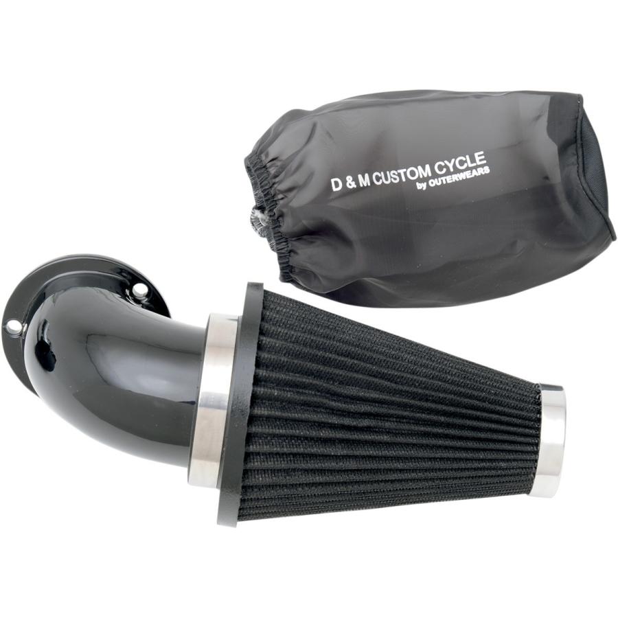 D \u0026 M CUSTOM デーアンドエムカスタム エアクリーナー ブラック ELBW FIL 【AIRCLEANER BK [1010-0993]】 HARLEY-DAVIDSON ハーレーダビッドソン 吸気関連