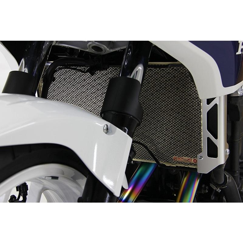 MOTO CORSE モトコルセ ラジエーターコアガード チタニウム 